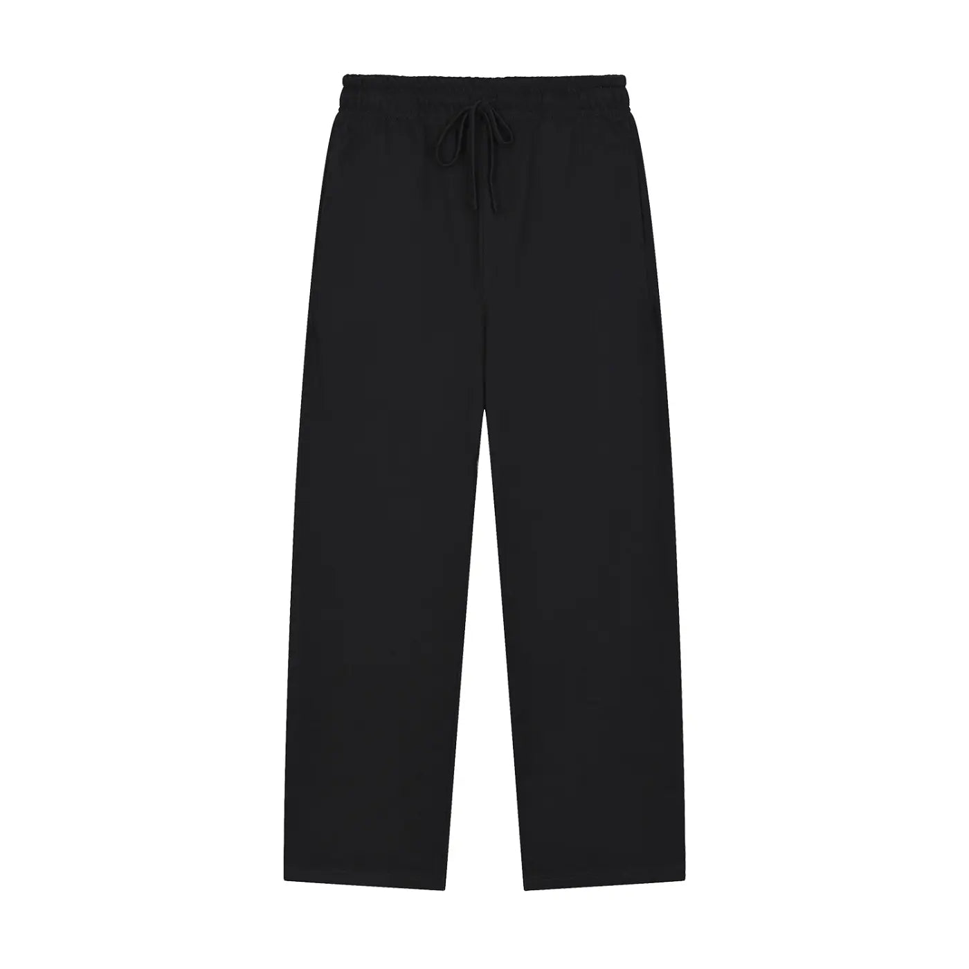 Solid Color Straight-Leg Sweatpants ODMPOD