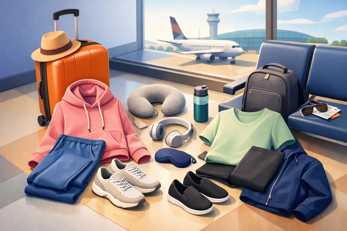 Comfortable Clothes for Travel Days That Work