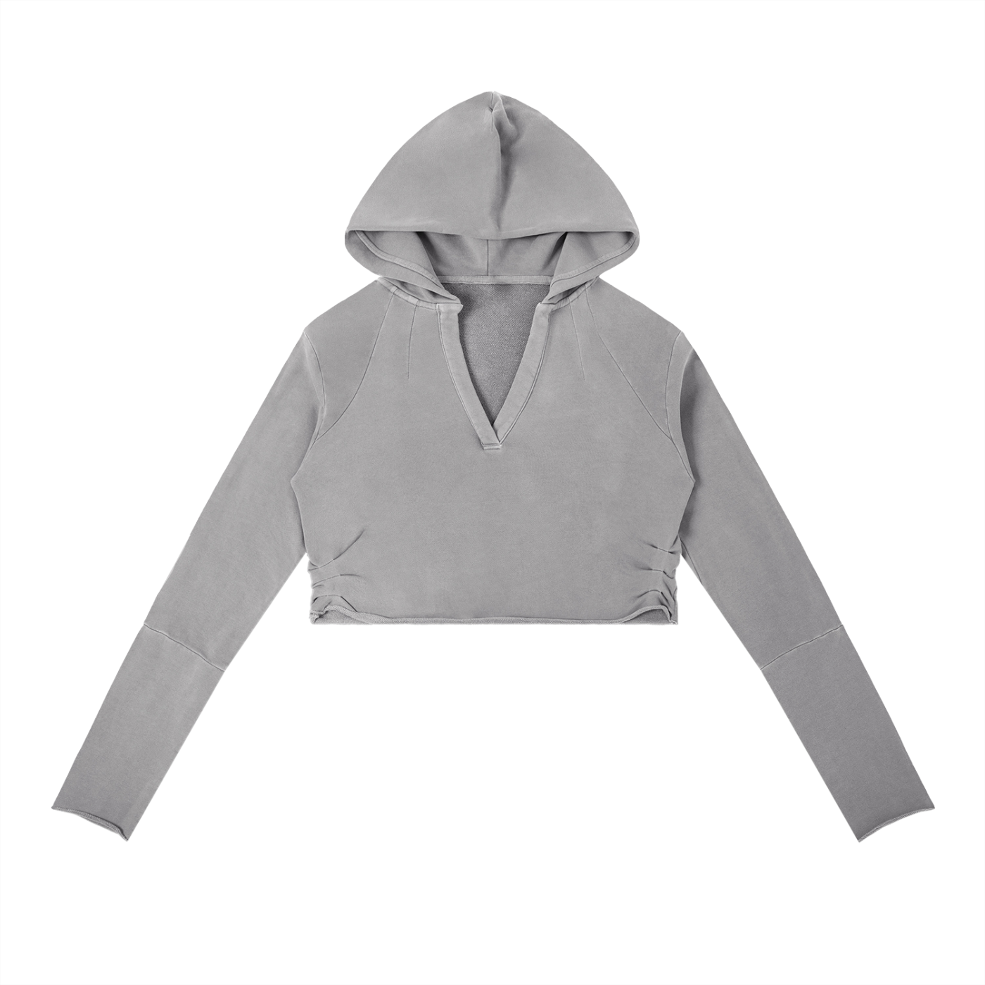 Vintage Washed Raw Edge Hoodie ODMPOD