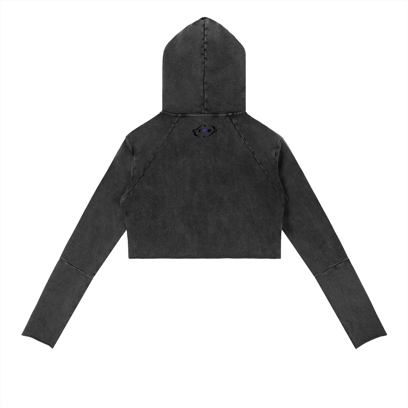 Vintage Washed Raw Edge Hoodie ODMPOD