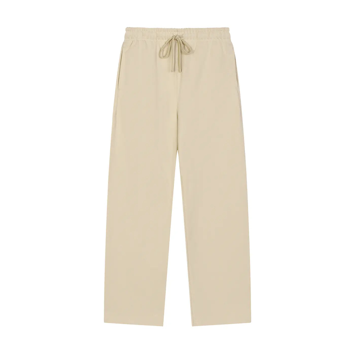 Solid Color Straight-Leg Sweatpants ODMPOD