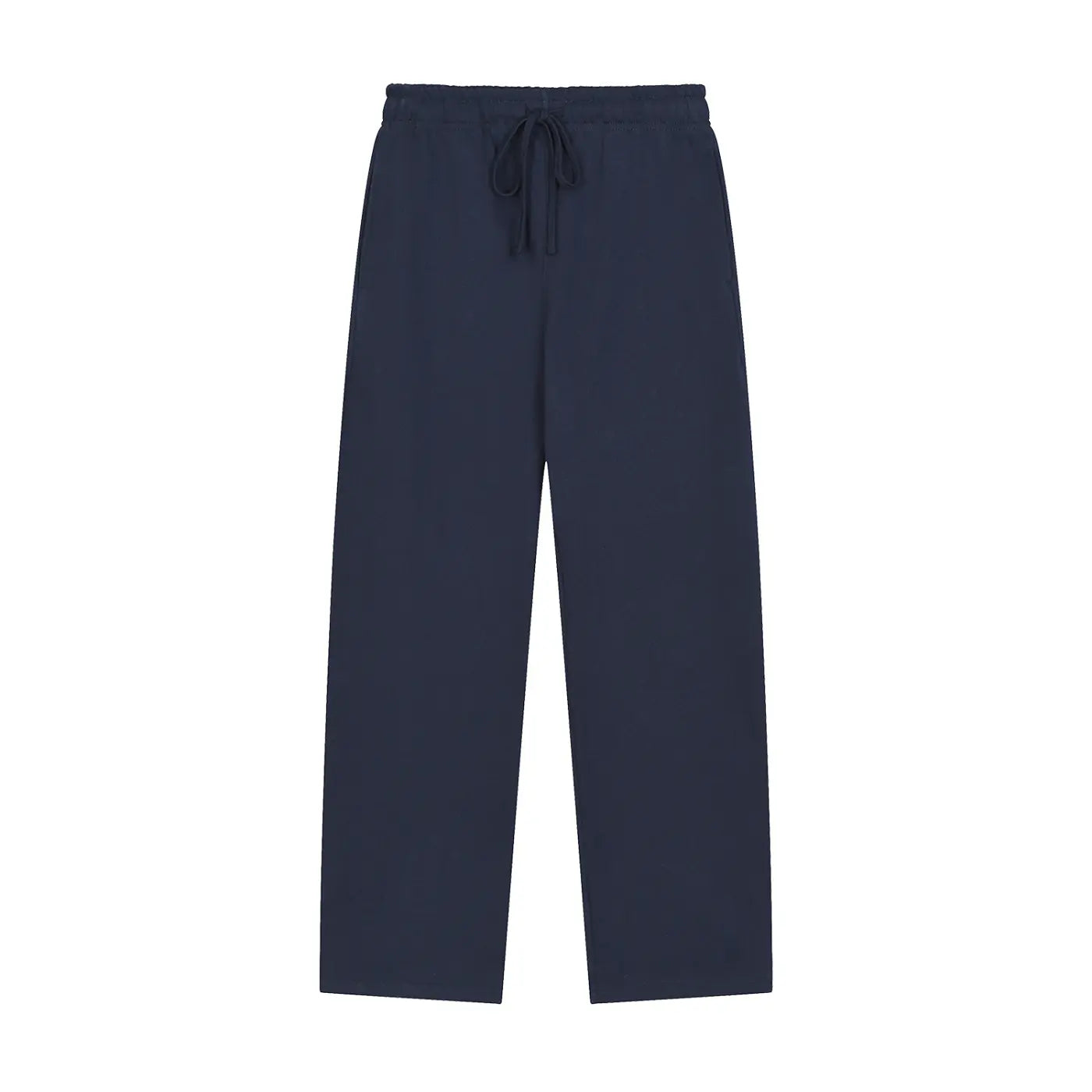 Solid Color Straight-Leg Sweatpants ODMPOD