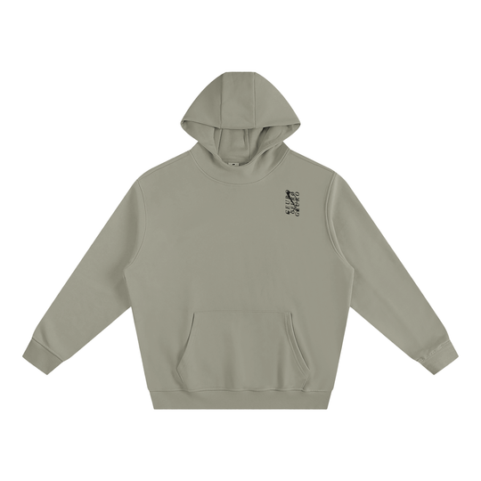Fleeced High Neck Hoodie