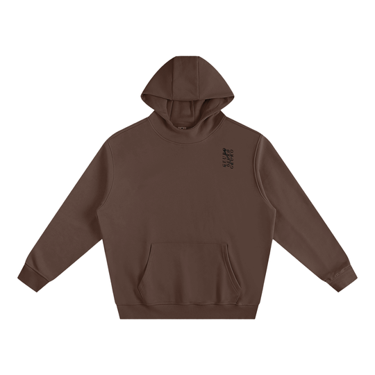 Fleeced High Neck Hoodie