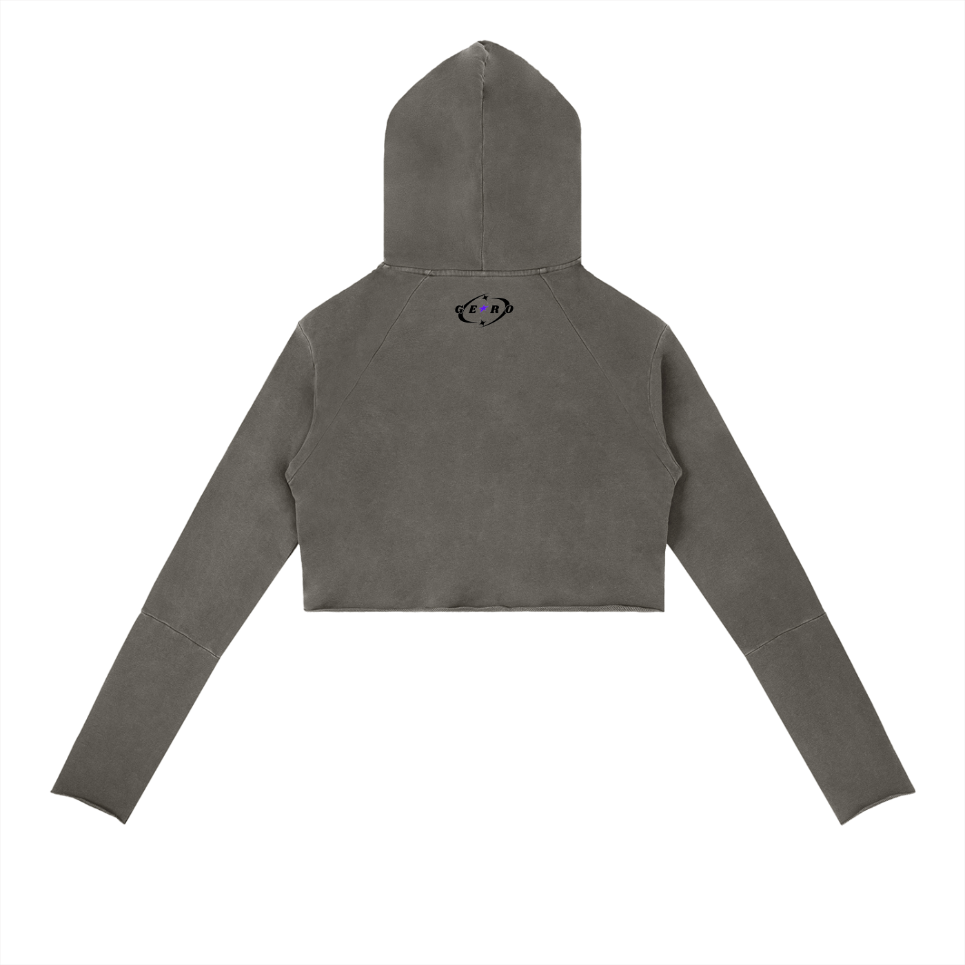 Vintage Washed Raw Edge Hoodie ODMPOD