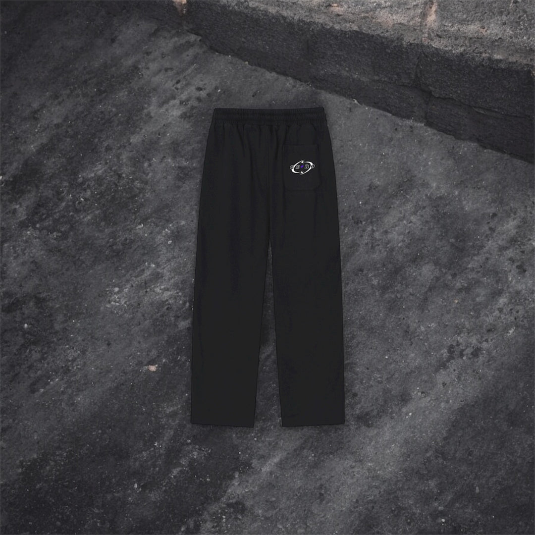 Reflection Striped Straight-Leg Sweatpants