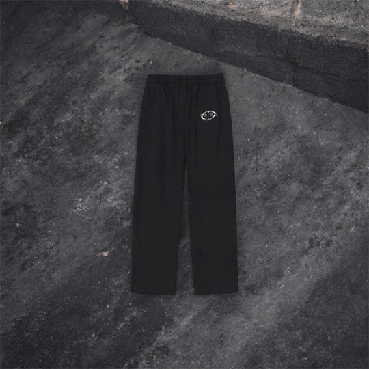 Reflection Striped Straight-Leg Sweatpants