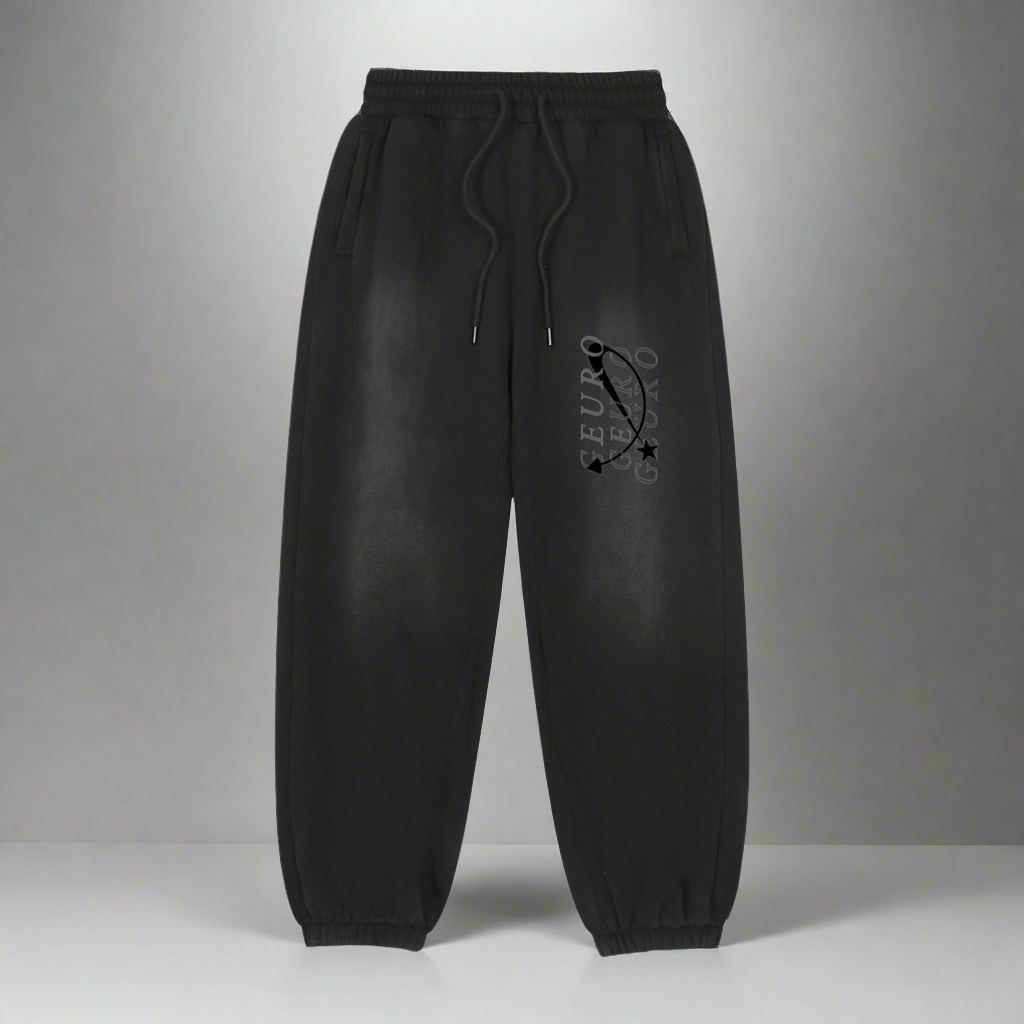 Vintage Washed Fleece Jogger Sweatpants