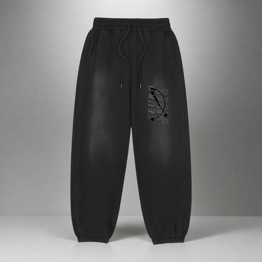 Vintage Washed Fleece Jogger Sweatpants