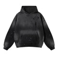 Vintage Washed Frayed Fleece Hoodie ODMPOD