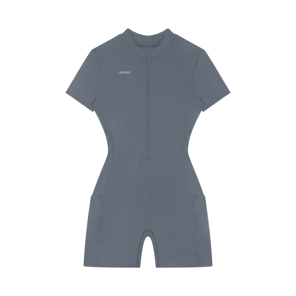 Women's Quarter-Zip Short Sleeve Jumper