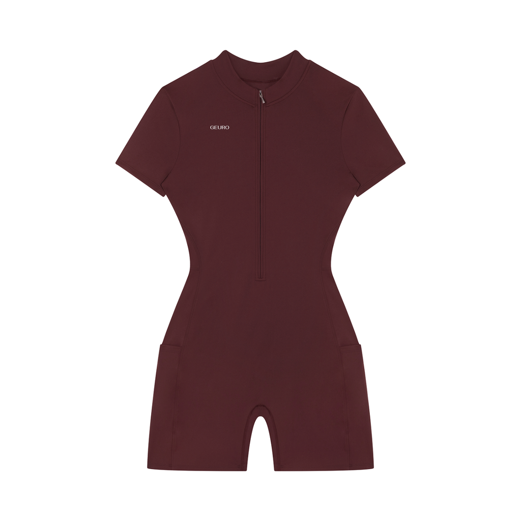 Women's Quarter-Zip Short Sleeve Jumper