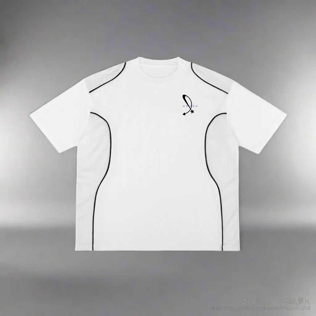 Contrast Piped Panel T-Shirt ODMPOD
