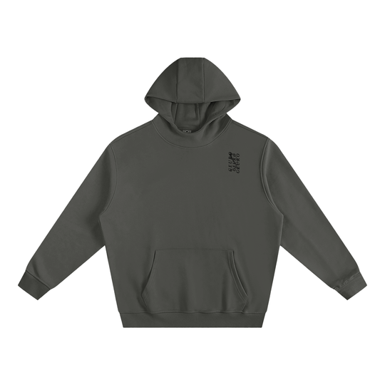 Fleeced High Neck Hoodie