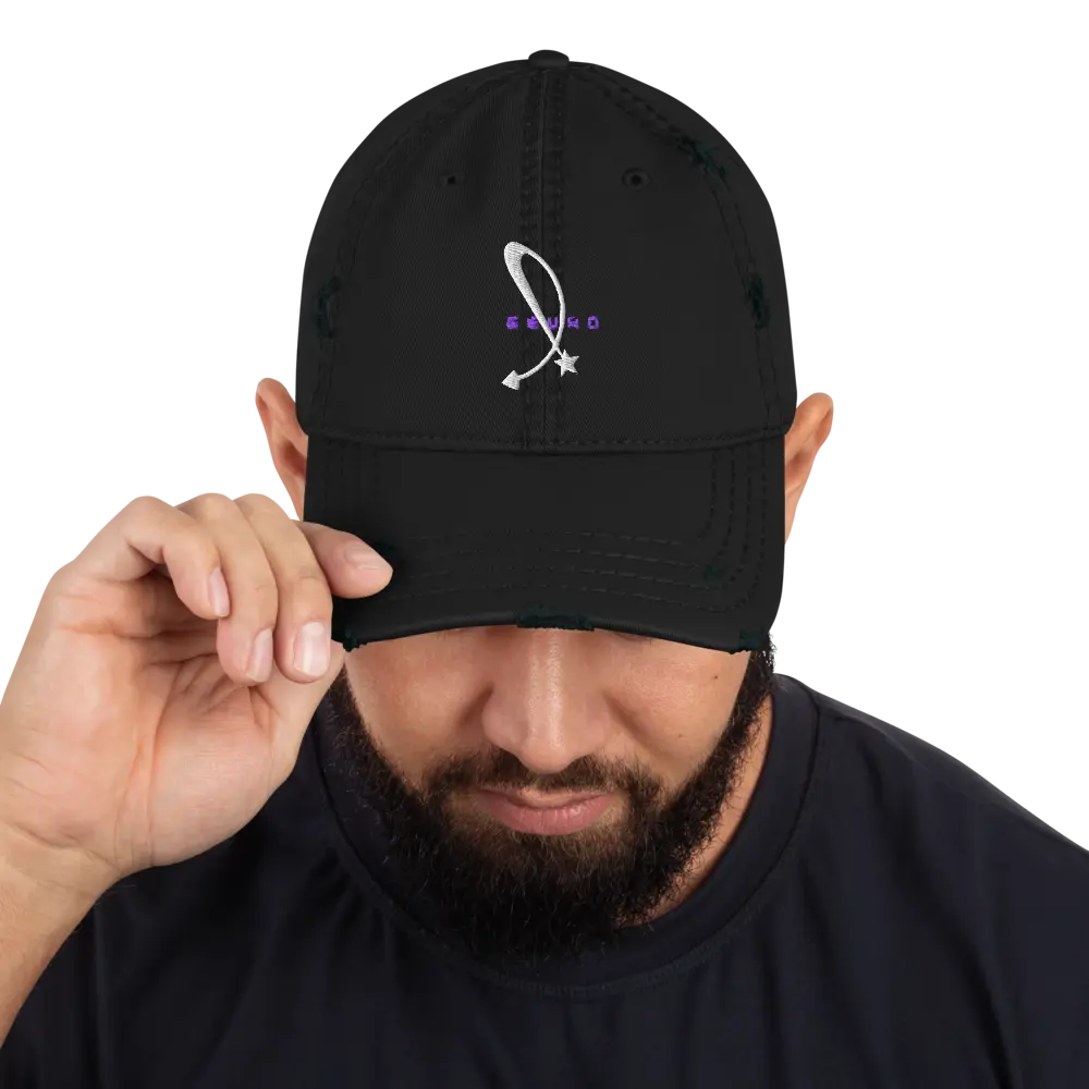 Distressed  Hat GEURO