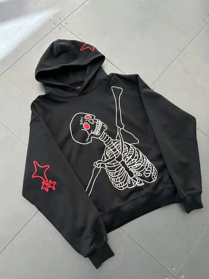 Oversized Skull Hoodie