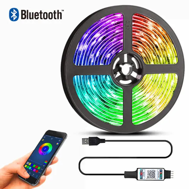 Bluetooth RGB Strip Lights