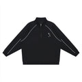 Reflection Striped Raglan Sleeve  Jacket ODMPOD