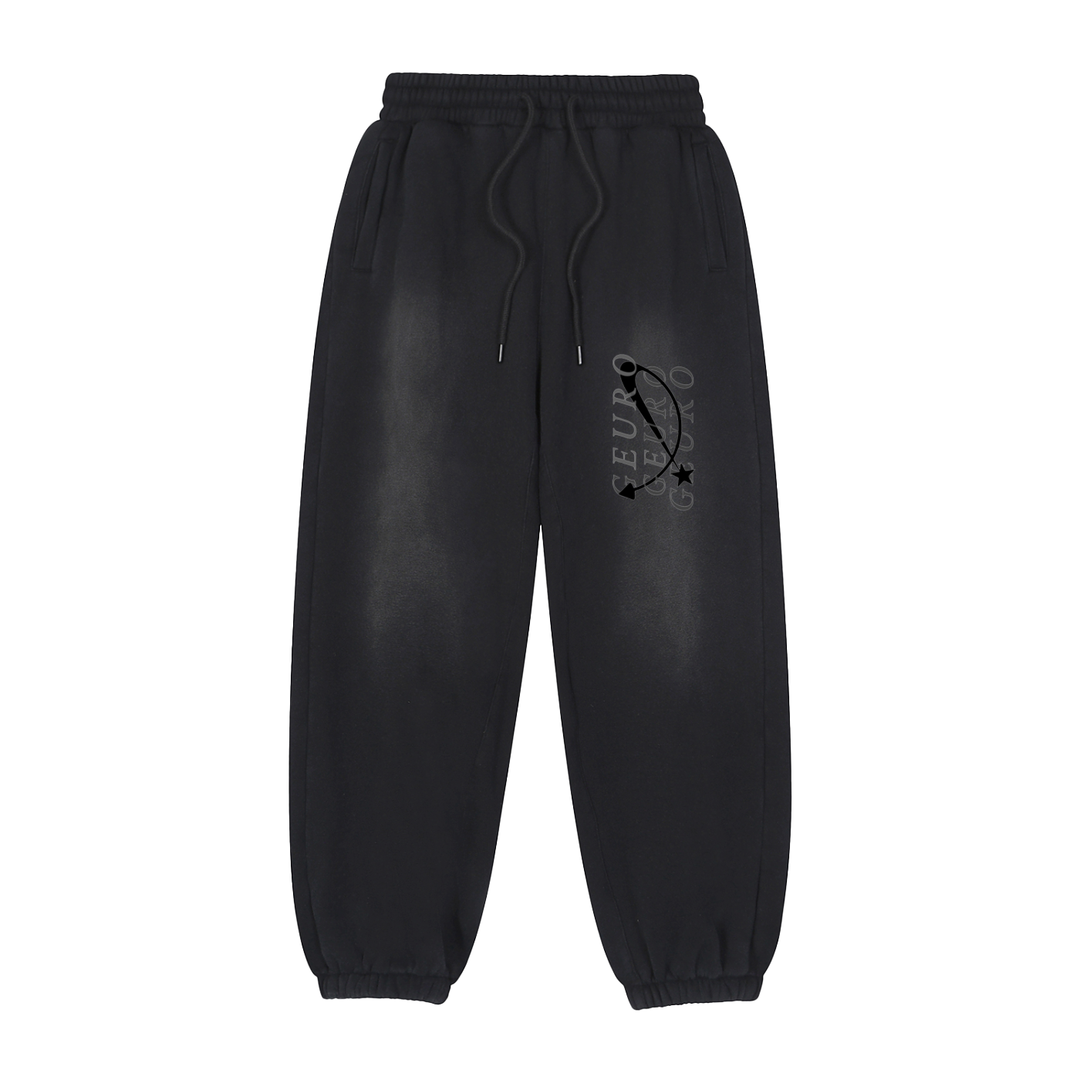 Vintage Washed Fleece Jogger Sweatpants