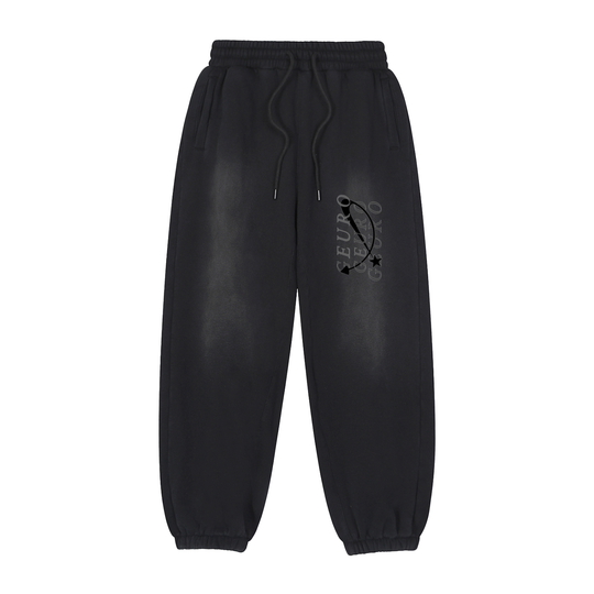 Vintage Washed Fleece Jogger Sweatpants