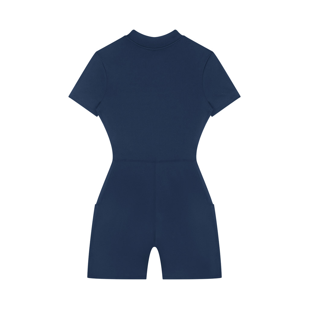 Women's Quarter-Zip Short Sleeve Jumper