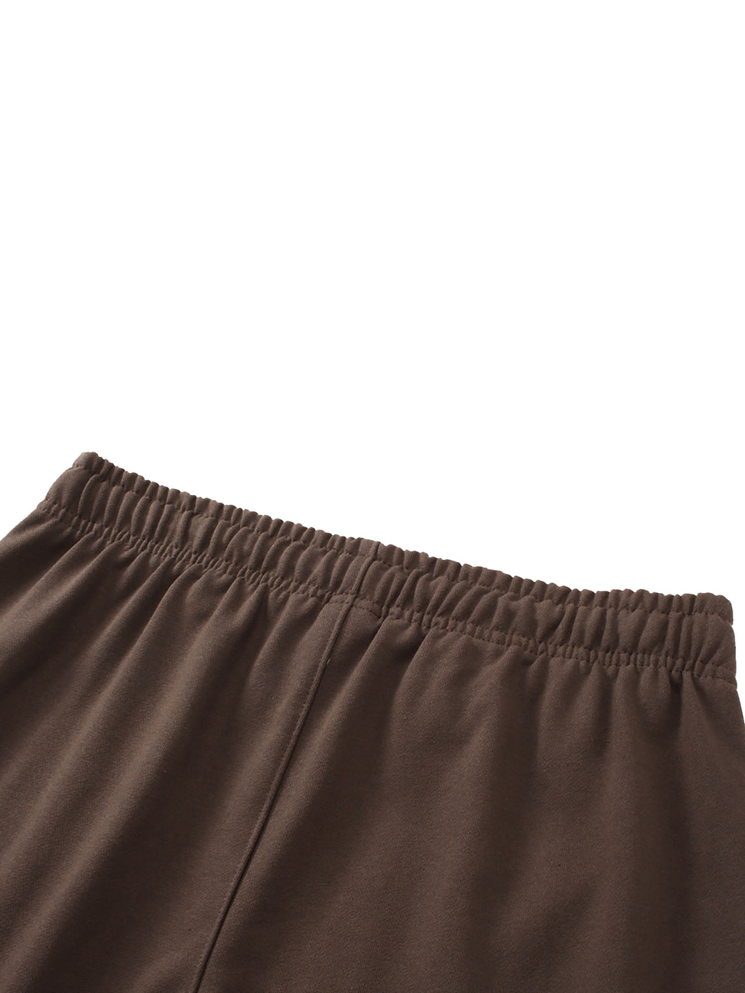 Solid Color Straight-Leg Sweatpants