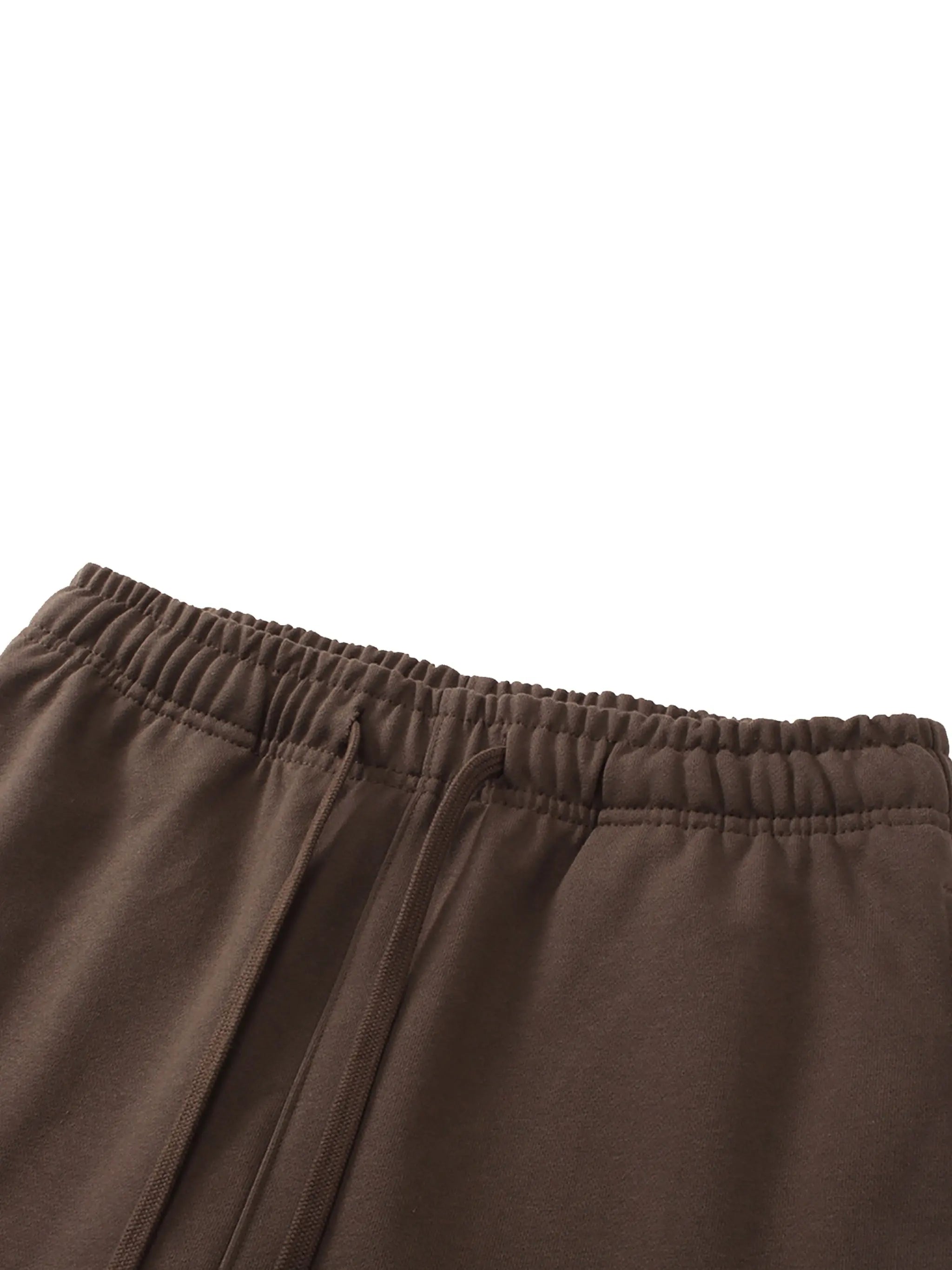 Solid Color Straight-Leg Sweatpants ODMPOD