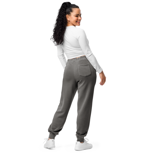 pigment-dyed sweatpants